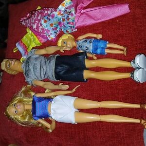 Barbie, Ken and Boy